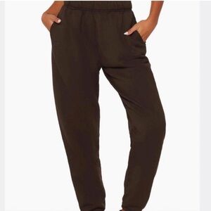 SET Active Dark Brown Joggers